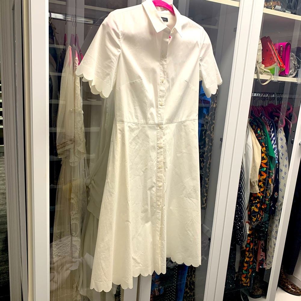 Banana Republic Midi Scalloped Dress BLOWOUT SALE!